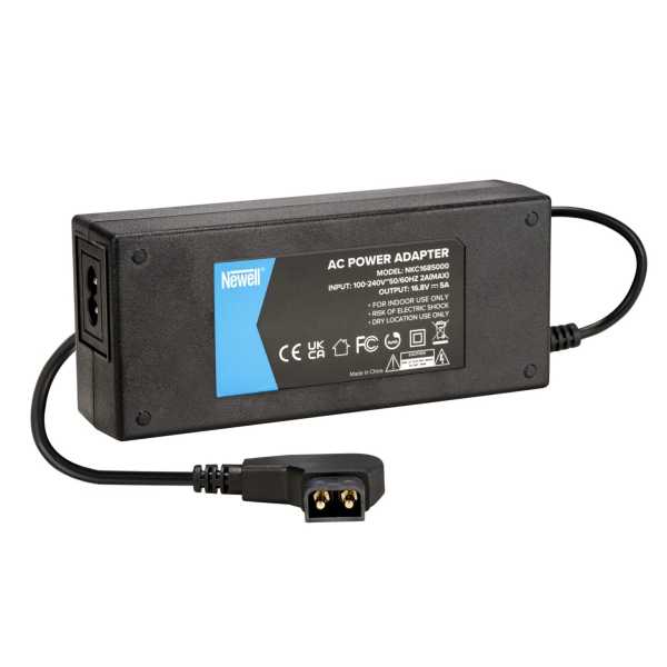 Newell D-Tap Ladegerät, 16.8V / 5A Ladegerät für V-Mount Akkus